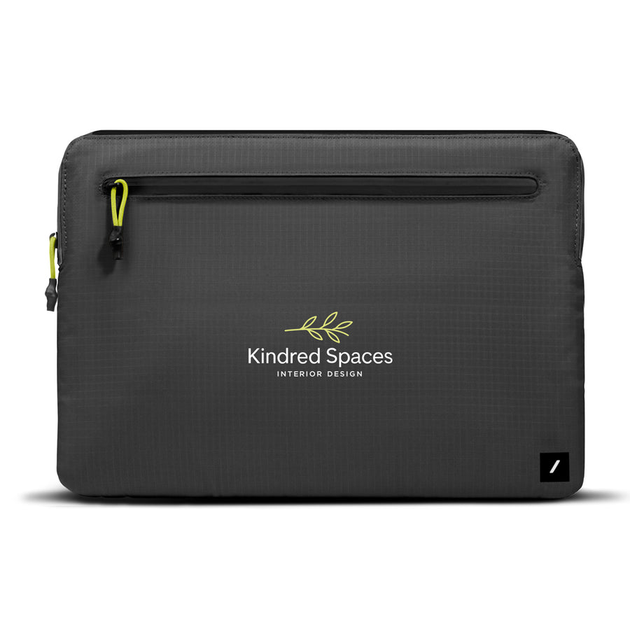Native Union Ultralight Sleeve for MacBook 16" - Black | Custom Branded | Lemon Print