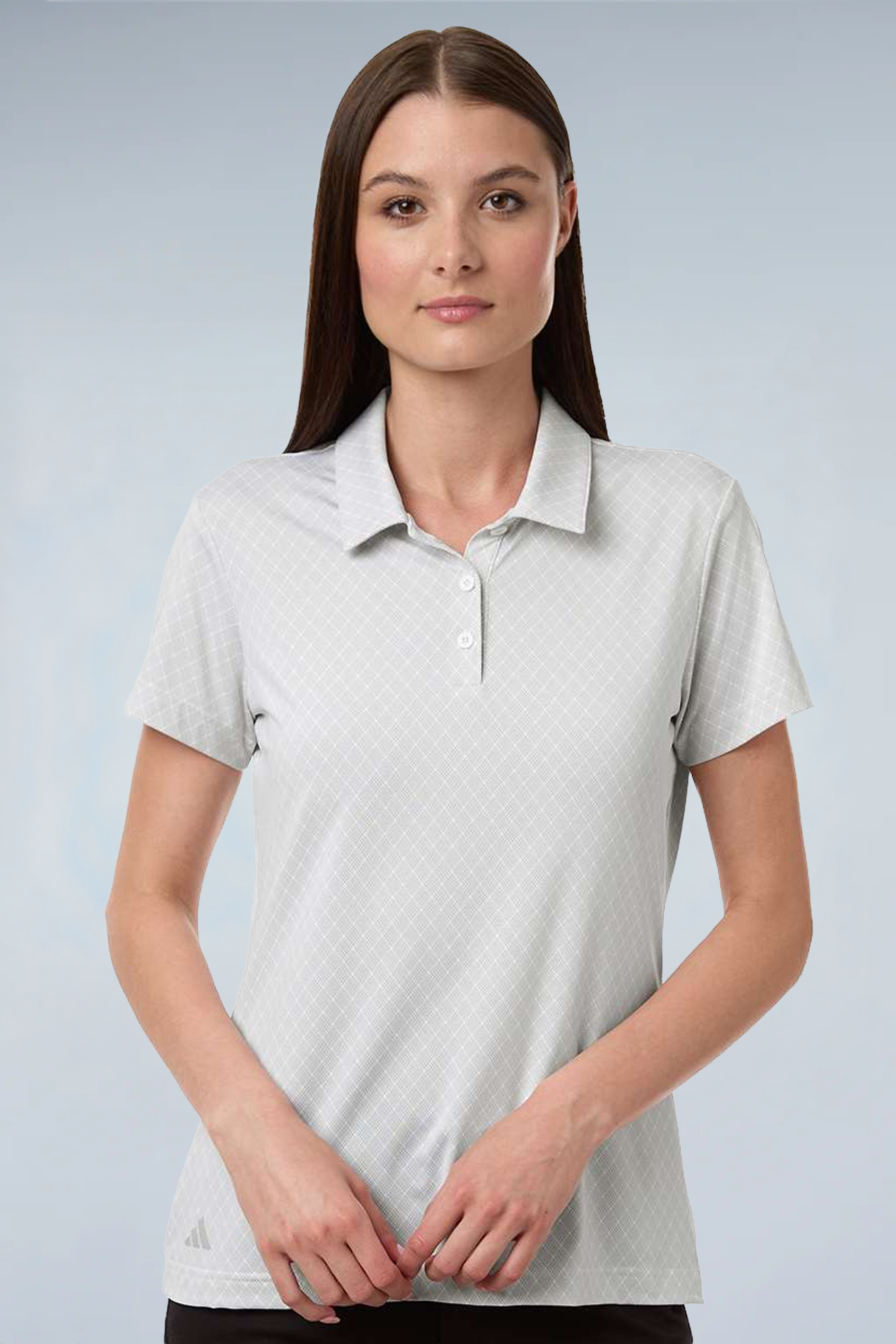 Adidas Women's 4-Way Stretch Printed Polo A717