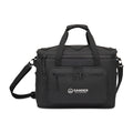 Acadia Recycled rPET XL Box Cooler - Black | Custom Branded | Lemon Print