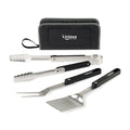 Cuisinart Outdoors® 4-Piece Folding Grill Tool Set - Charcoal | Custom Branded | Lemon Print