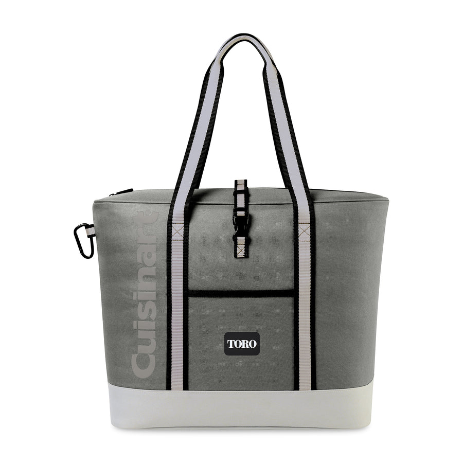 Cuisinart Outdoors® Cooler Tote - Medium Grey | Custom Branded | Lemon Print