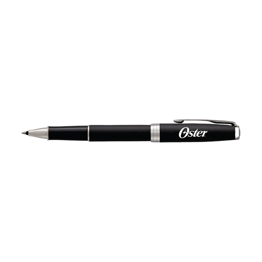 Parker Sonnet Rollerball - Matte - Black Matte - Silver Trim | Custom Branded | Lemon Print