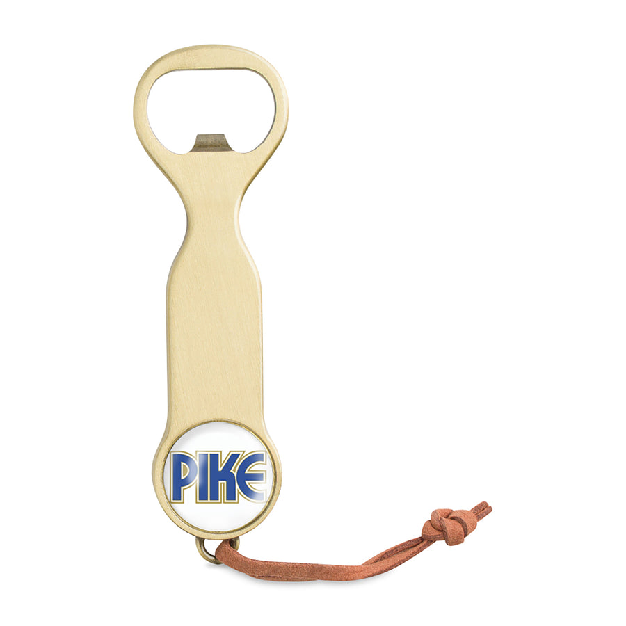 Ahead Bottle Opener - Antique Brass | Custom Branded | Lemon Print