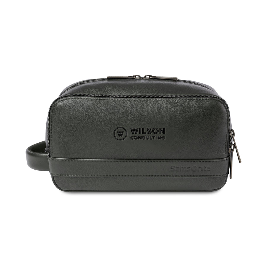 Samsonite Leather Toiletry Bag