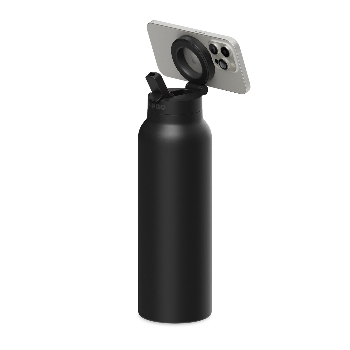 RINGO Pro Water Bottle with Magnetic Booster Ring - 32 Oz.