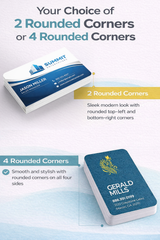 Standard Rounded Corners  2'' x 3.5''