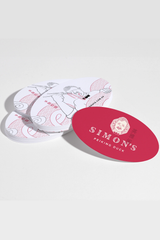 Oval Business Cards