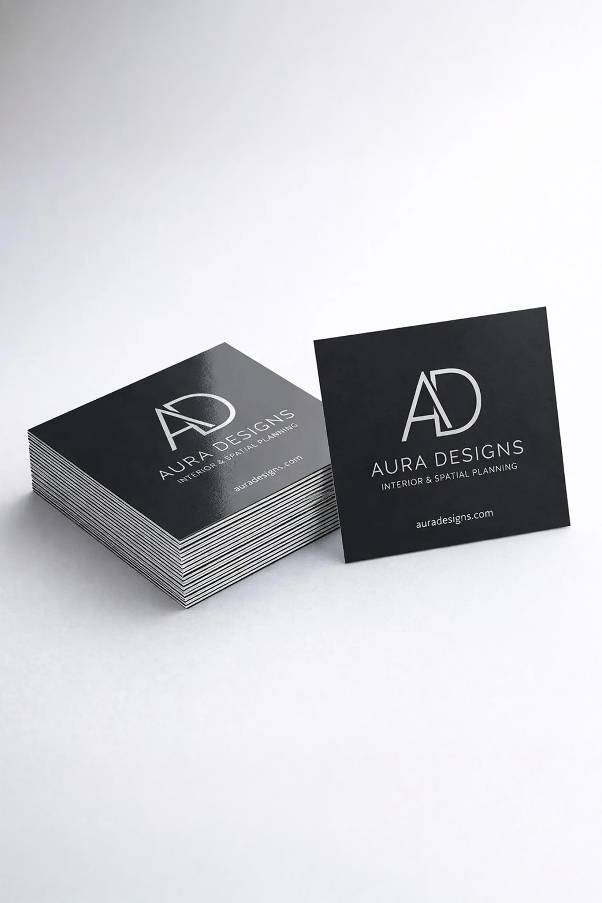 Square Business Cards  2'' x 2''