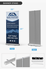 8ft Tension Backdrop Display Package