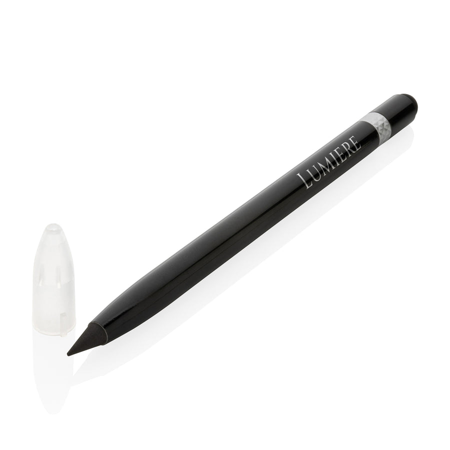 Aluminum Inkless Pen with Eraser