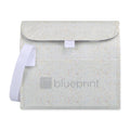 Sami Laminated Recycled Non-Woven Box Cooler - Linen Flecks | Custom Branded | Lemon Print