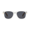 CapeShades Recycled Bamboo Sunglasses White Frame