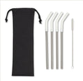 Aviana™ Poppy 4-Pack Stainless Straw Set