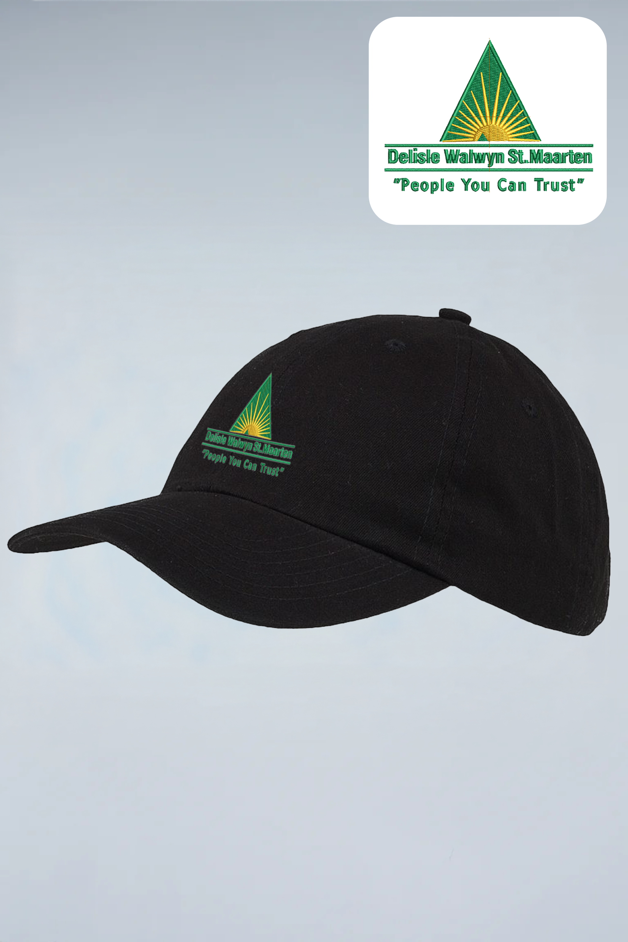 Delisle Walwyn St. Maarten - Port Authority ®  Brushed Twill Low Profile Cap