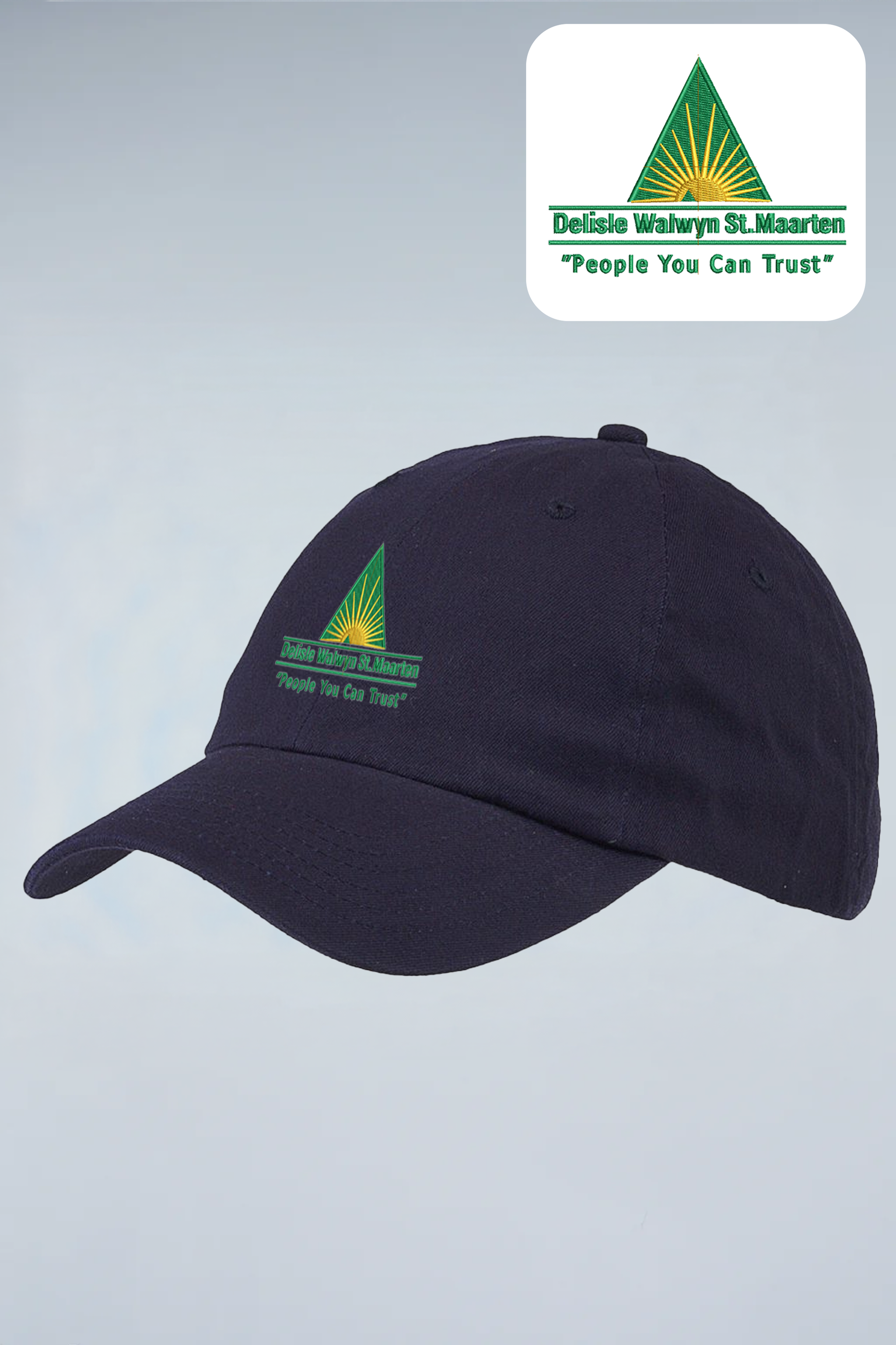 Delisle Walwyn St. Maarten - Port Authority ®  Brushed Twill Low Profile Cap