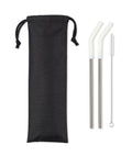 Aviana™ Poppy 2-Pack Stainless Straw Set
