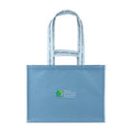Out of the Ocean® Reusable XL Shopper with Click N' Stay® - Slate Grey | Custom Branded | Lemon Print