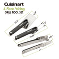 Cuisinart Outdoors® 4-Piece Folding Grill Tool Set