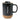 Valo Ceramic Lidded Mug - 14 Oz. - Black | Custom Branded | Lemon Print