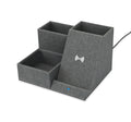 Eden Recycled rPET Wireless Charging Desk Organizer