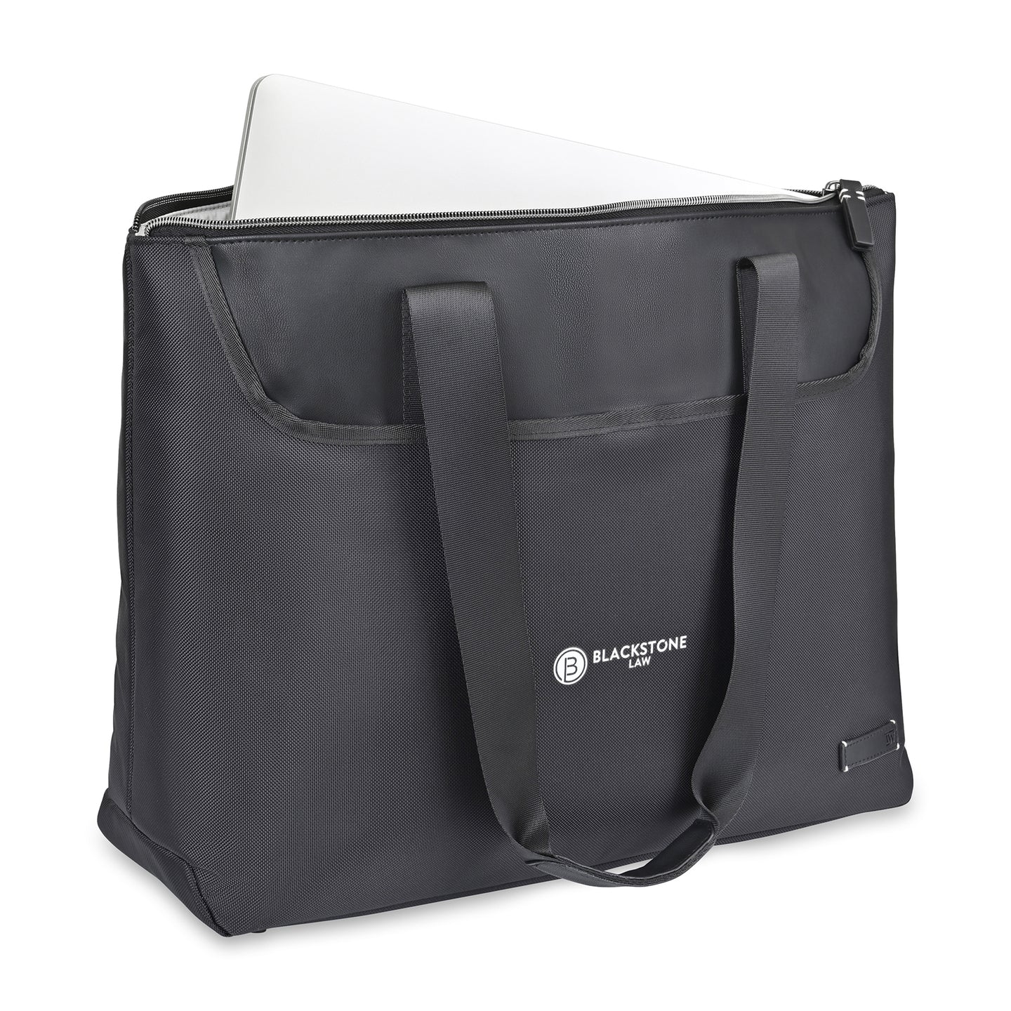 Travis & Wells® Lennox Recycled Nylon Laptop Tote
