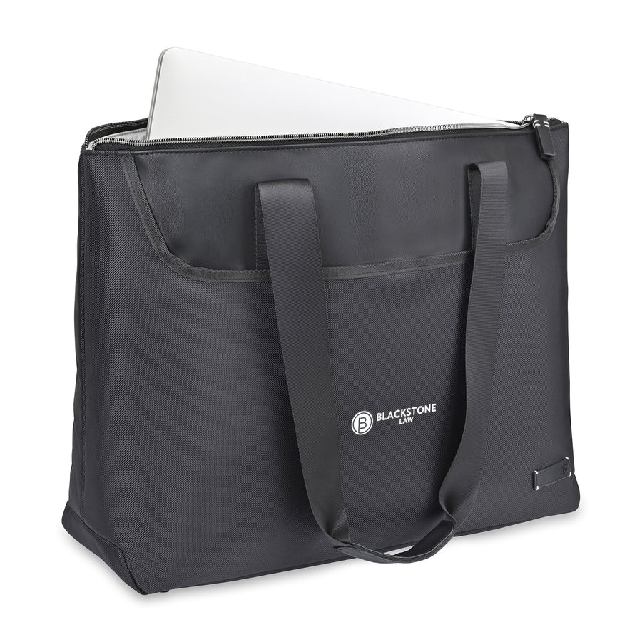 Travis & Wells® Lennox Recycled Nylon Laptop Tote