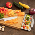 Cuisinart Outdoors® Bamboo Cutting Board With Hidden Tray
