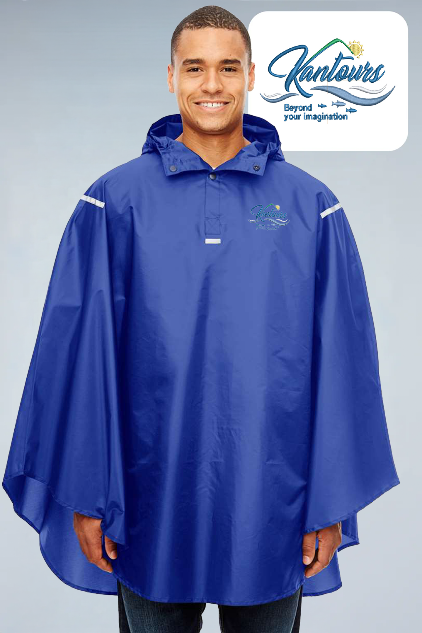 Kantours Port Authority - Unisex Zone Protect Packable Poncho