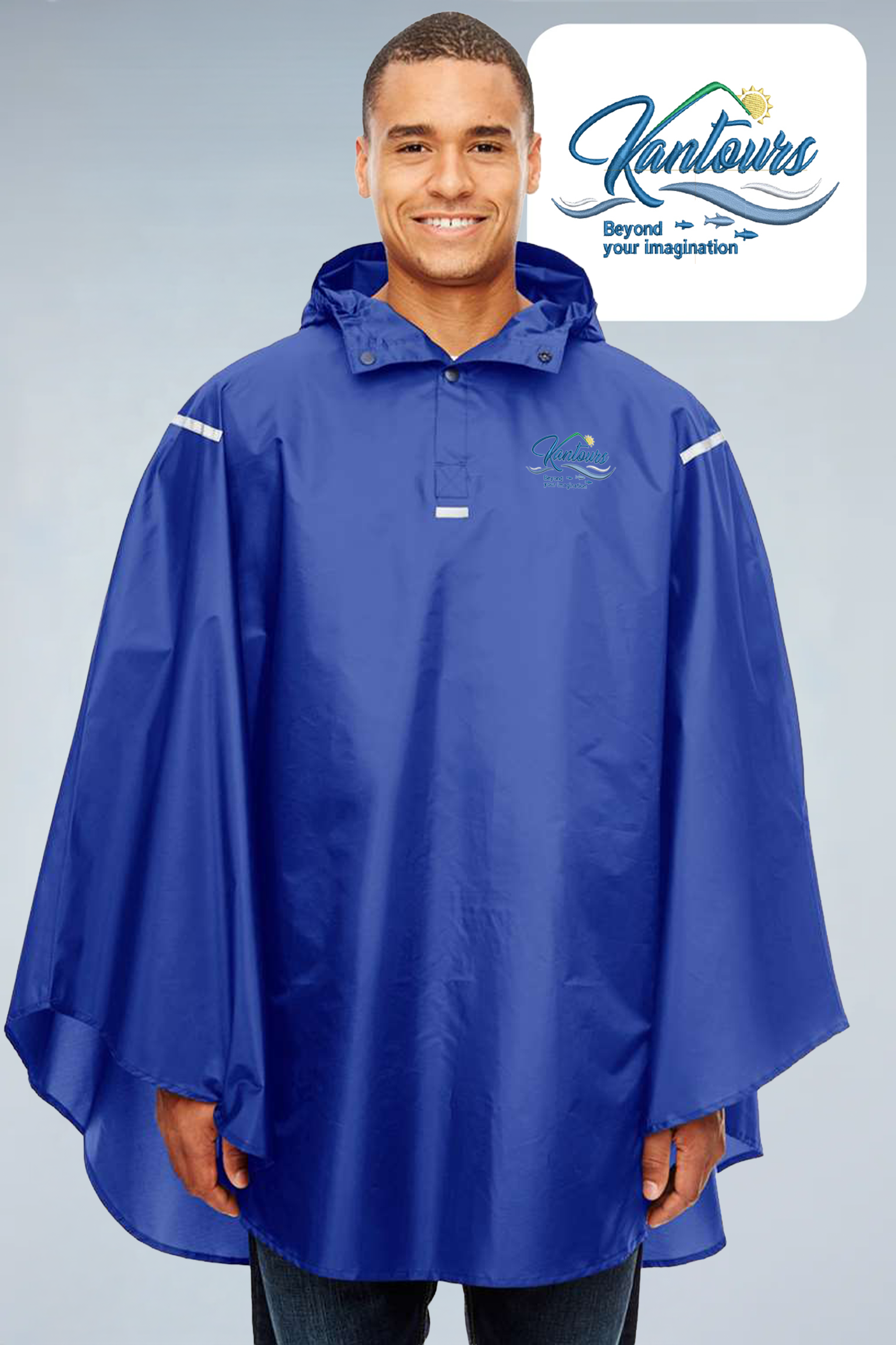 Kantours Port Authority - Unisex Zone Protect Packable Poncho