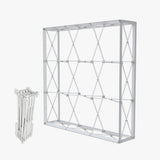 8ft SEG Backlit Popup Display – Illuminated Trade Show Wall