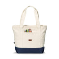 Newport Cotton Zippered Tote