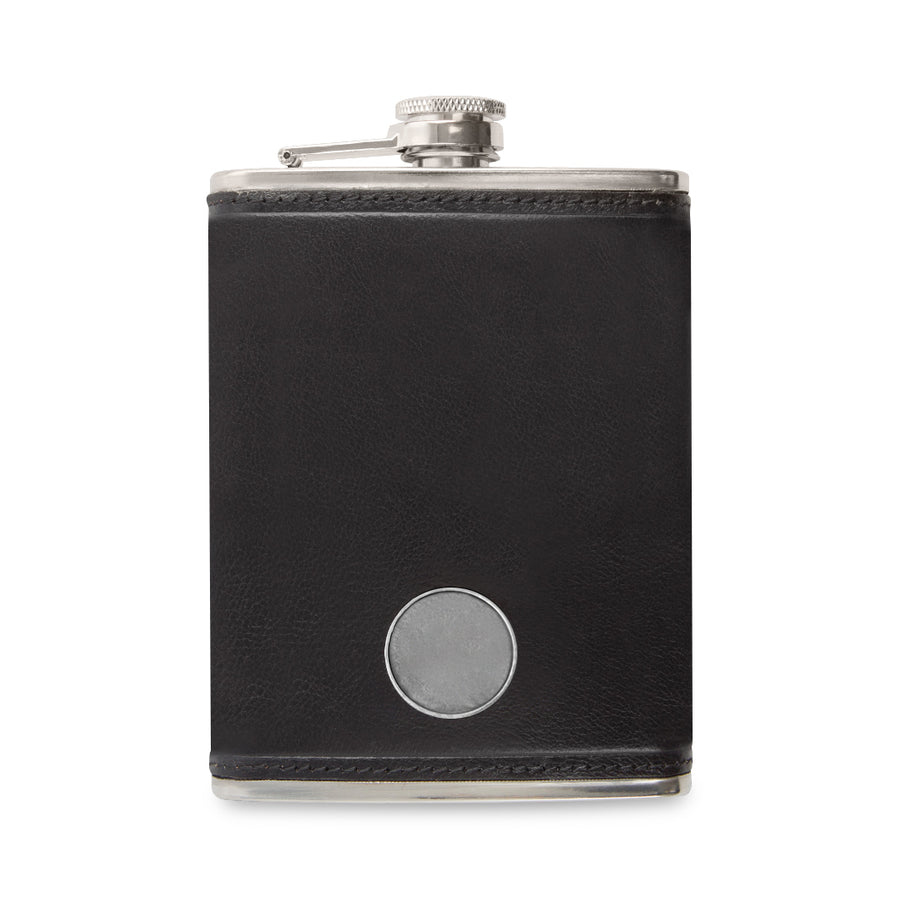 Ahead Leather Flask