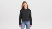LNEA550 New Era® Women's Comeback Fleece Pullover Hoodie