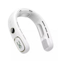 iLive Cooling Portable Neck Fan - White | Custom Branded | Lemon Print