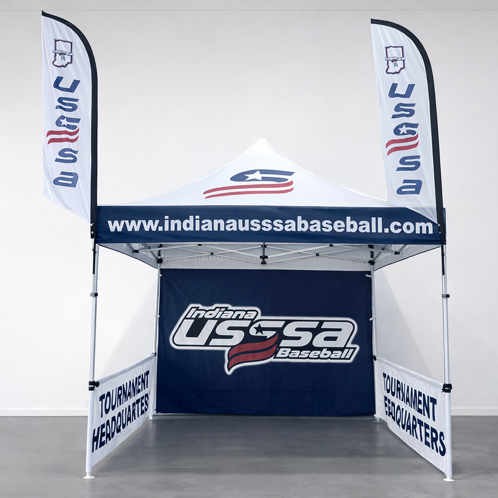 10ft x 10ft Custom Canopy Tent
