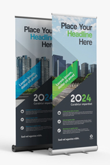 Standard Retractable Banner - The Lemon Print & Design Studio 