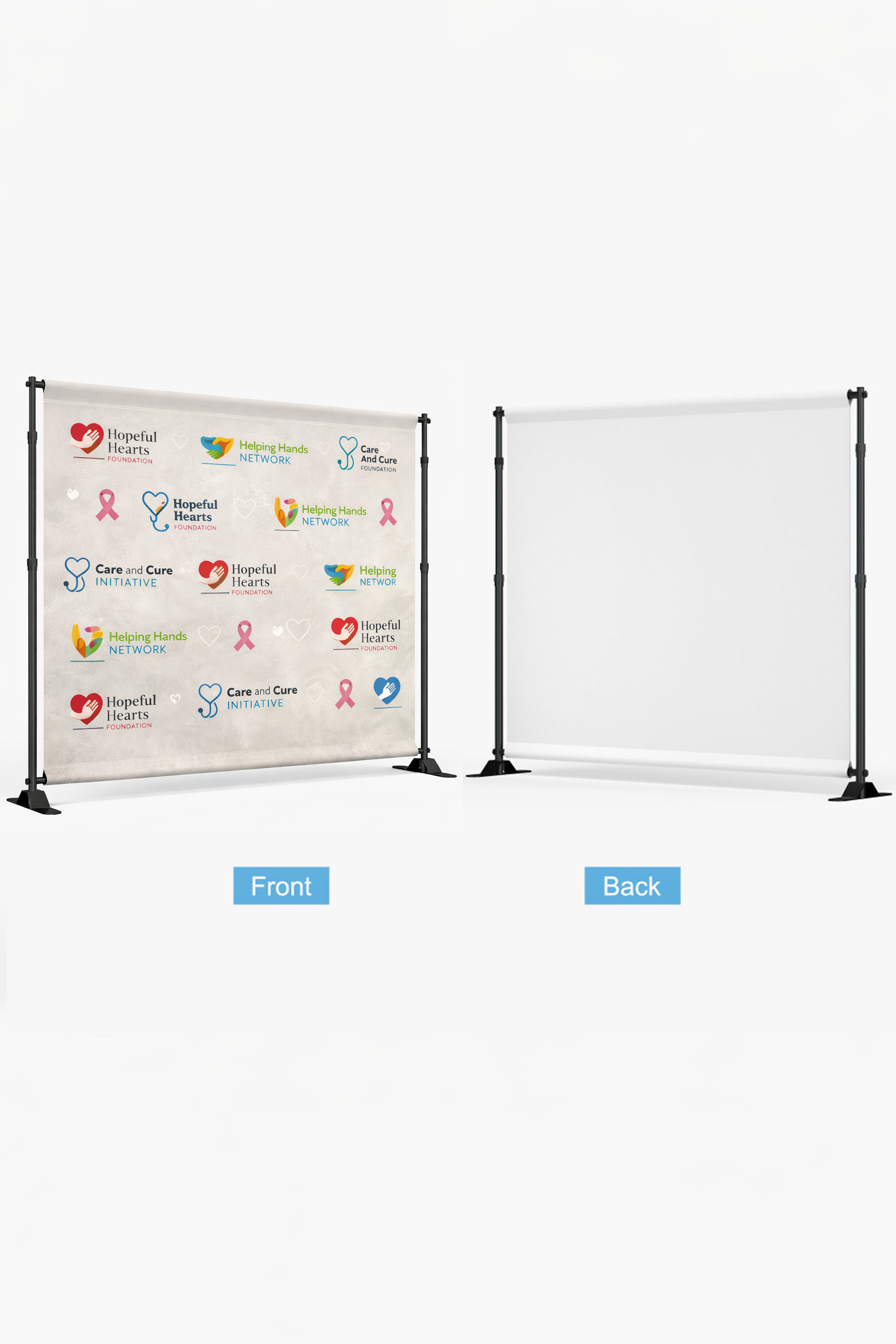 Step and Repeat Backdrop Display