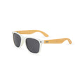 CapeShades Recycled Bamboo Sunglasses White Frame