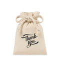 Canvas Drawstring Gift Bag - Small