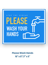Health & Hygiene Decals - The Lemon Print & Design Studio 