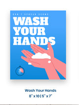 Health & Hygiene Decals - The Lemon Print & Design Studio 